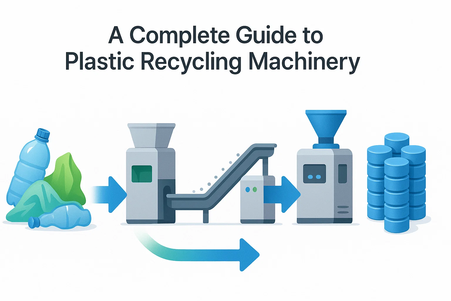 A Complete Guide to Plastic Recycling Plant Machinery | Rumtoo