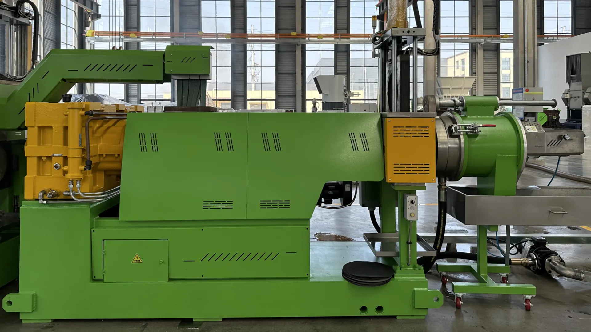 Machine de granulation de paillettes HDPE PP