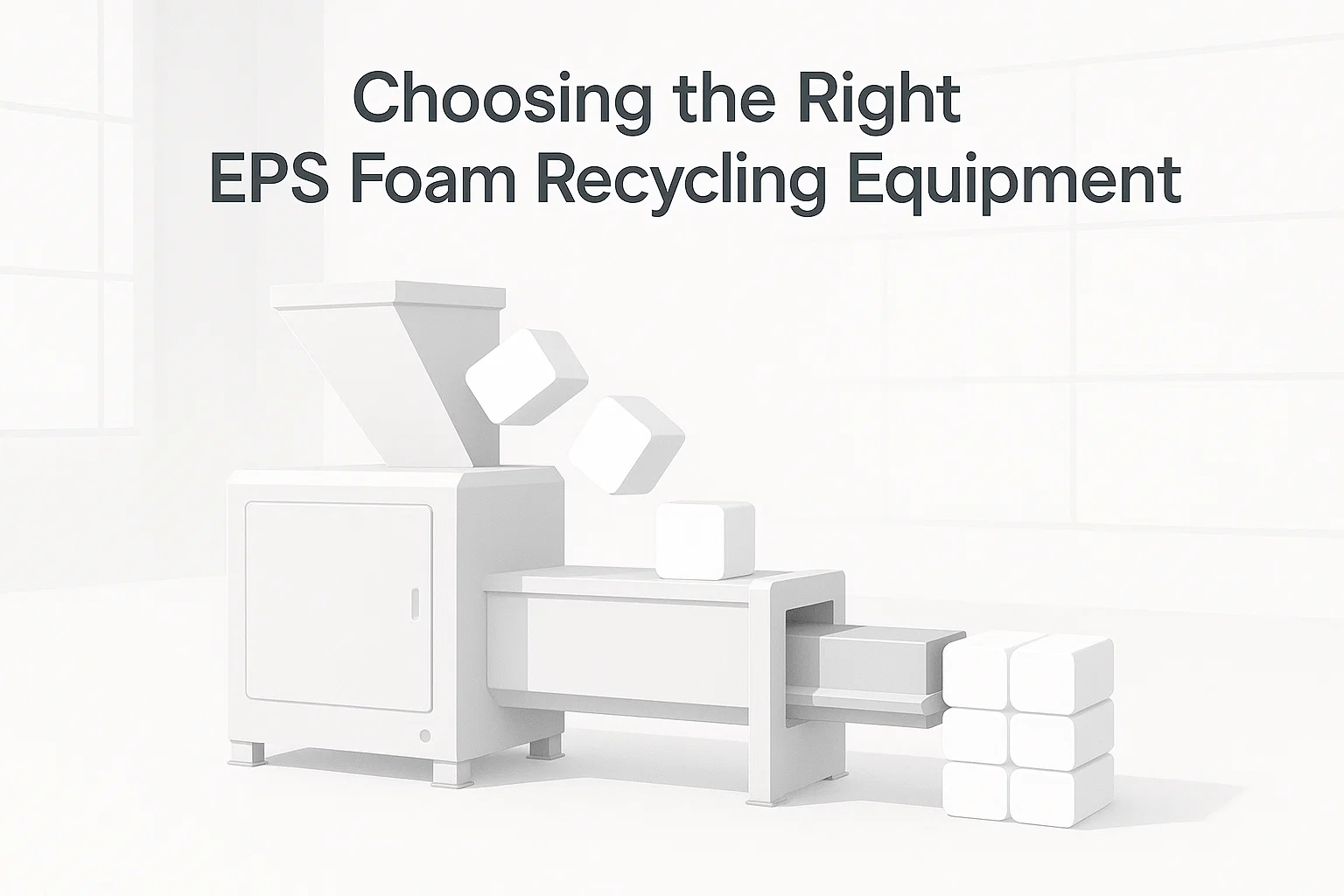 How to Choose EPS Foam Recycling Equipment