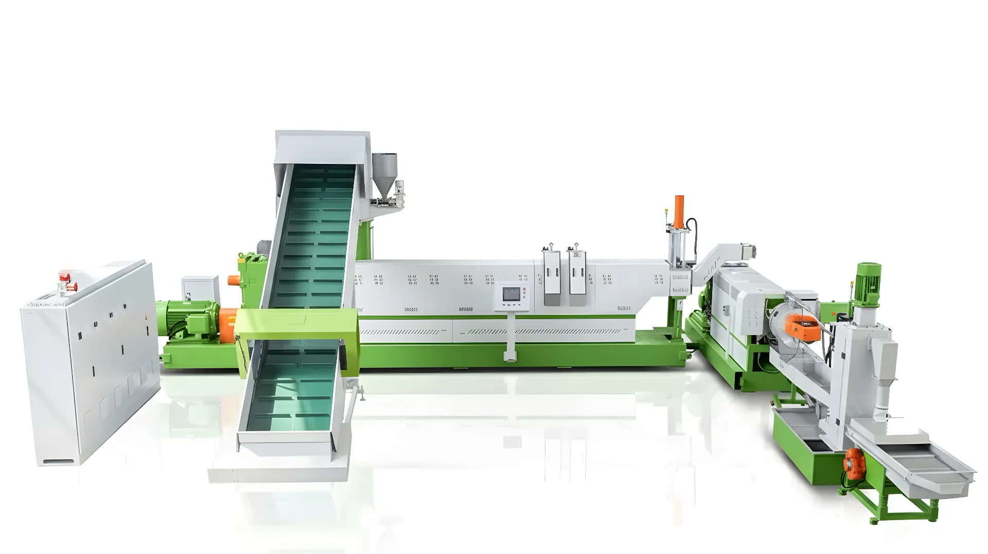 Heavy Printed Film Granulating Line