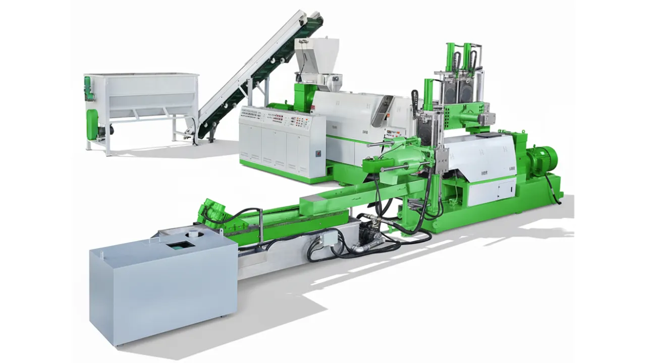 Squeezed Material Plastic Pelletizing Machine