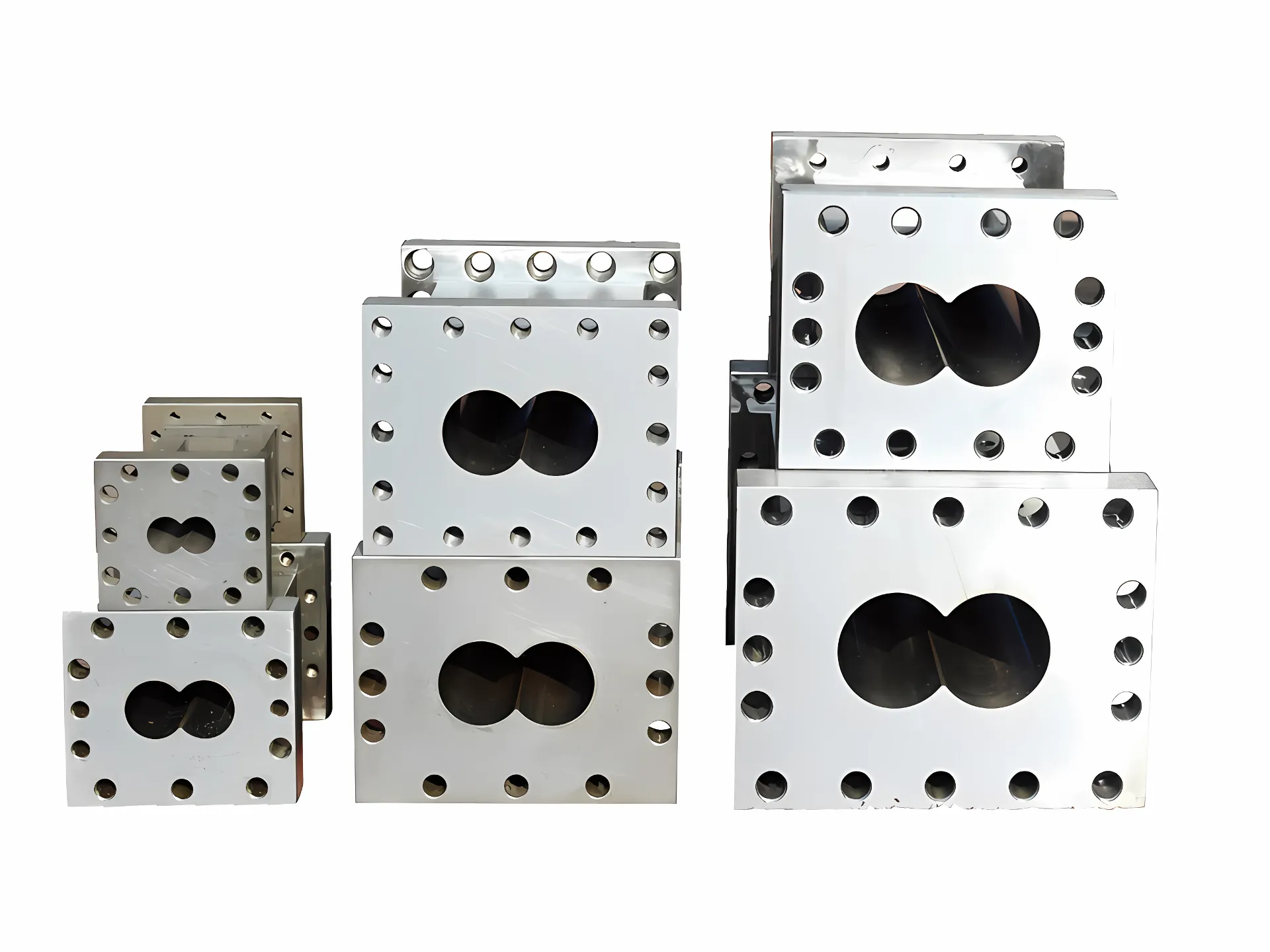 Small Plastic Twin Screw Extruder Barrel