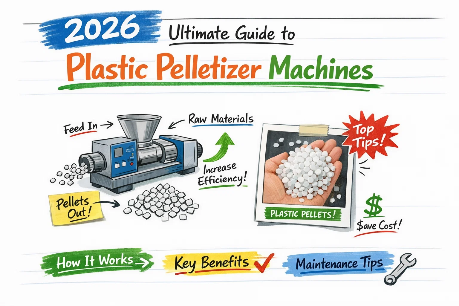 2026 Ultimate Guide to Plastic Pelletizer Machines